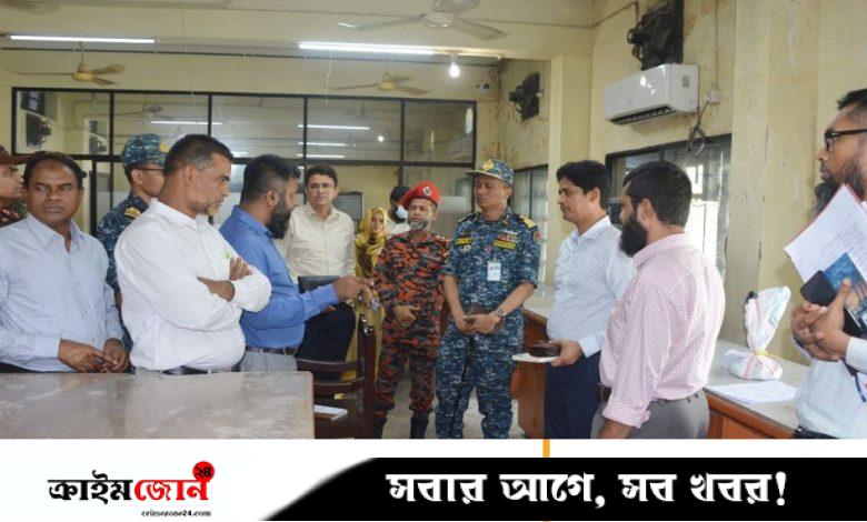 চট্টগ্রাম কাস্টমসের রাসায়নিক ল্যাব পরিদর্শনে বিএনএসিডব্লিউসির বিশেষজ্ঞ দল