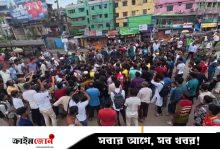 বরিশালে শ্রমিকদের সঙ্গে ছাত্র-জনতার সংঘর্ষ, যান চলাচল বন্ধ