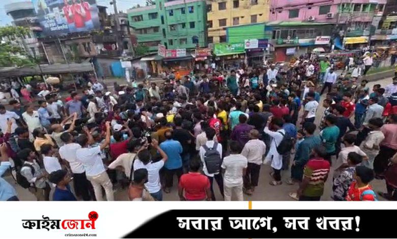 বরিশালে শ্রমিকদের সঙ্গে ছাত্র-জনতার সংঘর্ষ, যান চলাচল বন্ধ