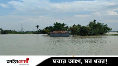 তিস্তার পানি বিপৎসীমার ওপরে, গঙ্গাচড়ায় নিম্নাঞ্চল প্লাবিত