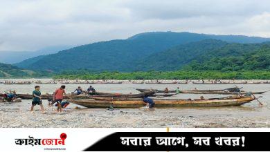 সিলেটে ৩৫ হাজার ঘনফুট পাথর উদ্ধার, ফেলা হবে নদীতে