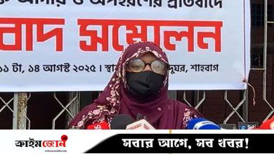 জোরপূর্বক অপুর স্বীকারোক্তি নিয়েছেন বিএনপির ইশরাক, এনসিপির ব্যবস্থা করা সংবাদ সম্মেলনে দাবি স্ত্রীর