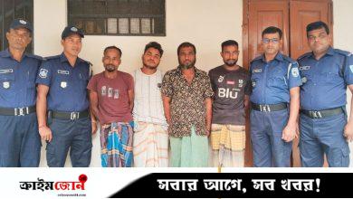 গণপিটুনিতে জামাই-শ্বশুর নিহতের ঘটনায় তিন দিনের রিমান্ডে চার আসামি
