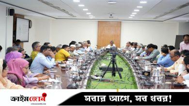 বাপাউবোর মহাপরিচালকের সঙ্গে বোর্ড কর্মকর্তা-কর্মচারীদের মতবিনিময়