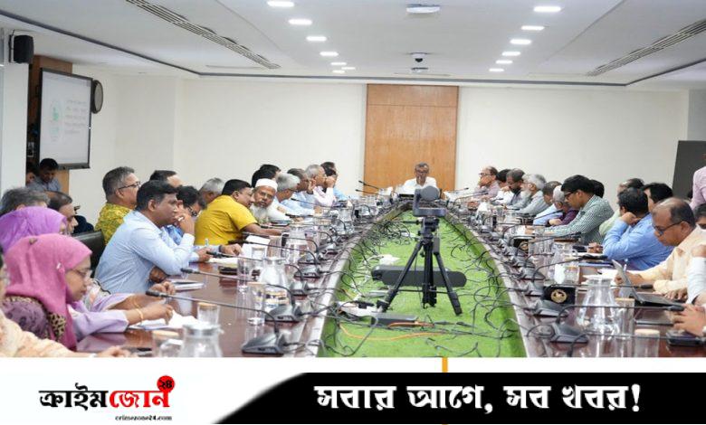 বাপাউবোর মহাপরিচালকের সঙ্গে বোর্ড কর্মকর্তা-কর্মচারীদের মতবিনিময়