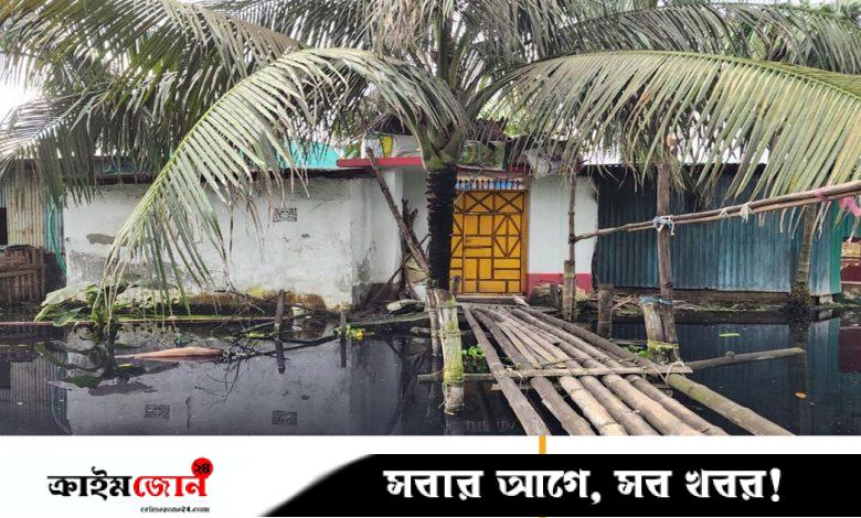 সোনারগাঁয়ে ১০ গ্রামের ৩০ হাজার মানুষ পানিবন্দী