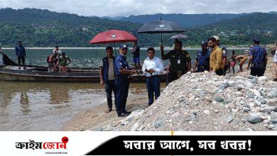 জাফলংয়ে ২ হাজার ঘনফুট চুরি হওয়া পাথর উদ্ধার