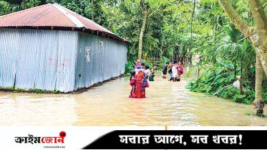 ডুবছে নতুন নতুন এলাকা, ভোগান্তি