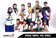 হিরোজ তায়কোয়ান্দো আন্তর্জাতিক চ্যাম্পিয়নশিপে বাংলাদেশের ৩৬ পদক জয়