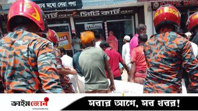বিরামপুরে ট্রাকচাপায় মা ও নবজাতক নিহত
