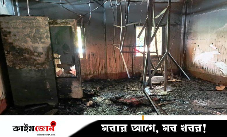 বিএনপি নেতার বাড়িতে দুর্বৃত্তদের আগুন, দলীয় নথি-স্মৃতিচিহ্ন পুড়ে ছাই