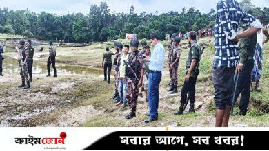 জাফলংয়ে টাস্কফোর্সের অভিযানে দুই দিনে সাড়ে ৮ হাজার ঘনফুট পাথর প্রতিস্থাপন