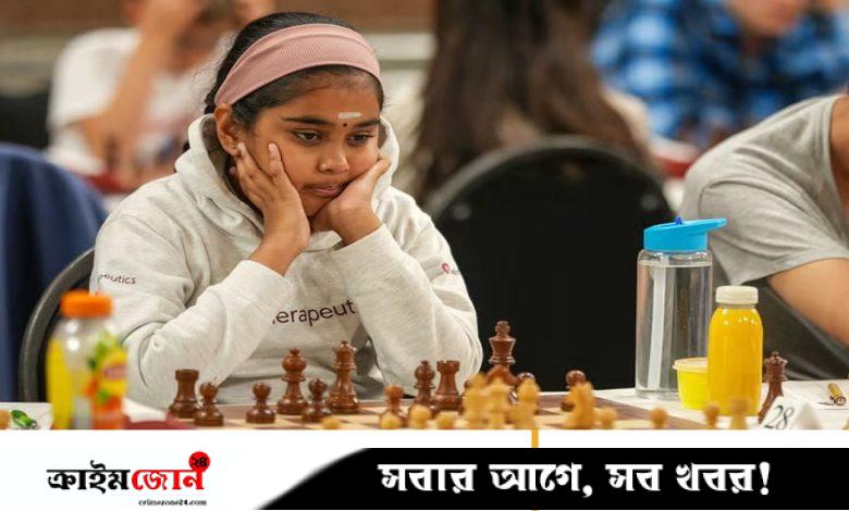 গ্র্যান্ডমাস্টারকে হারিয়ে সর্বকনিষ্ঠ নারী খেলোয়াড়ের রেকর্ড ভাঙল ১০ বছরের কন্যা