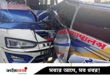অ্যাম্বুলেন্স-বাসের সংঘর্ষ, আত্মীয়ের লাশ নিয়ে বাড়িতে ফেরা হলো না ইসমাইলের