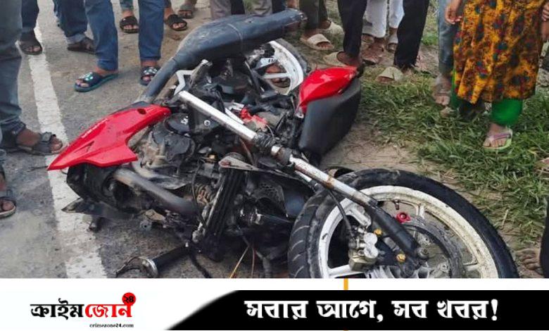 বন্ধুদের সঙ্গে মোটরসাইকেলের রেস, উল্টে গিয়ে ২ যুবক নিহত