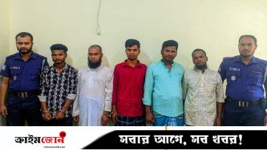 সাদাপাথর লুটের ঘটনায় গ্রেপ্তার ৫