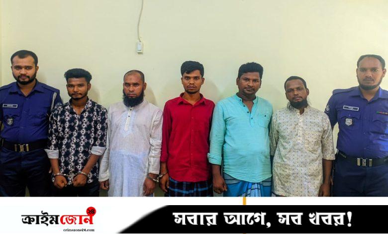সাদাপাথর লুটের ঘটনায় গ্রেপ্তার ৫