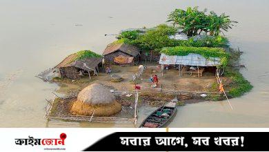 রাজশাহীর ৪ জেলায় পানিবন্দী সাড়ে ৬ হাজার পরিবার, বাড়ছে নদীভাঙন আতঙ্ক