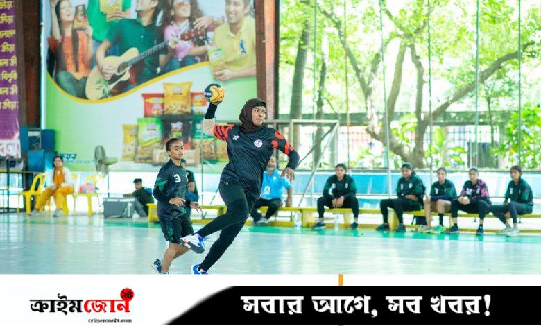 হ্যান্ডবলে সেমিফাইনালে আনসার-পুলিশ