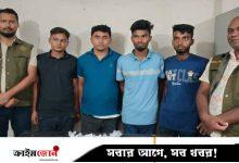 কক্সবাজার থেকে পায়ুপথে ইয়াবা বহন, ঠাকুরগাঁওয়ে ৪ মাদক কারবারি গ্রেপ্তার