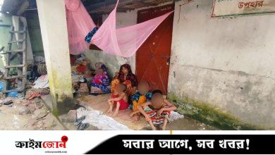 সুদের টাকা না দেওয়ায় ঘরে তালা, ৮ দিন ধরে বাইরে রিকশাচালকের পরিবার