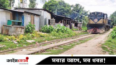 কুড়িগ্রাম: ট্রেনে কচ্ছপগতির ২০ কিমি
