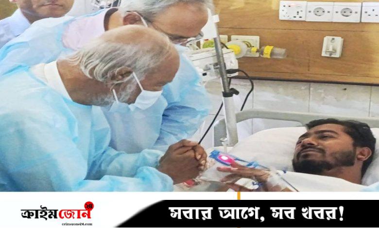 নুরকে দেখতে হাসপাতালে বিএনপি নেতা আব্দুল মঈন খান