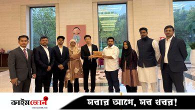 চীন সফর শেষে দেশে ফিরলেন এনসিপির নেতারা
