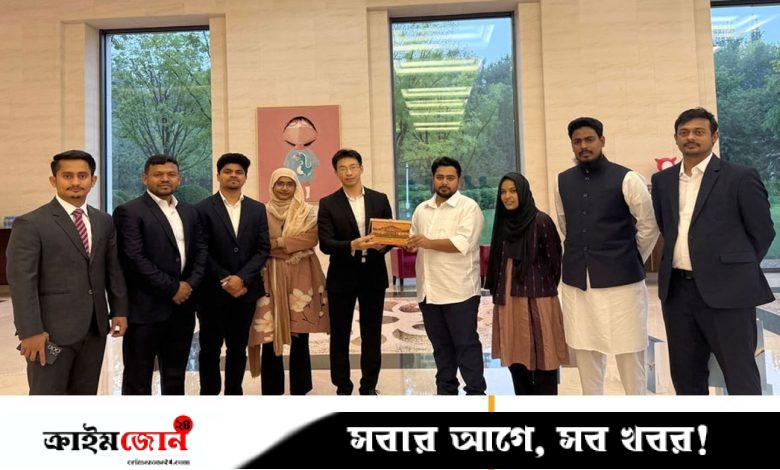 চীন সফর শেষে দেশে ফিরলেন এনসিপির নেতারা