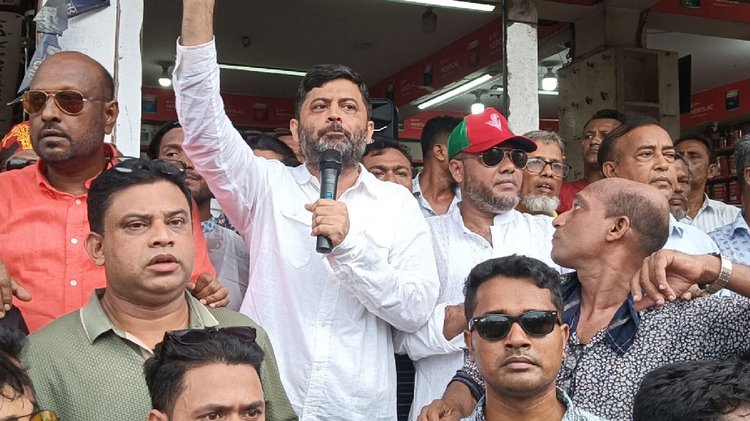 বিএনপির সভা। ছবি: আজকের পত্রিকা