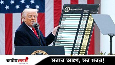 বাংলাদেশের জন্য যুক্তরাষ্ট্রের নতুন পাল্টা শুল্ক ২০ শতাংশ