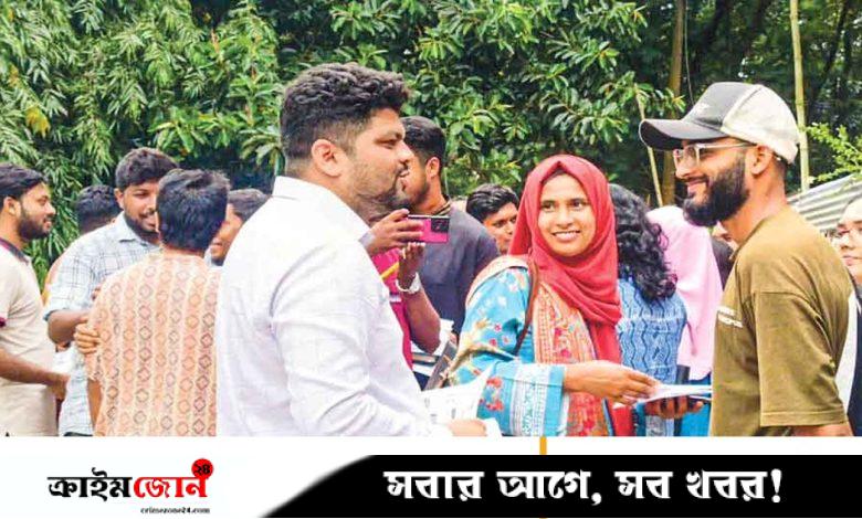 জাকসু নির্বাচন ঘিরে সরগরম ক্যাম্পাস