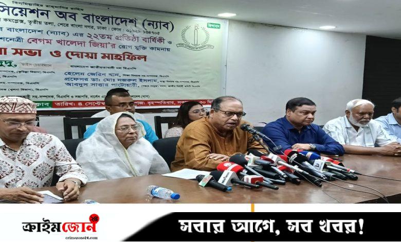 নির্বাচন বানচালের ষড়যন্ত্রের নেপথ্যে আওয়ামী লীগ: শামসুজ্জামান দুদু