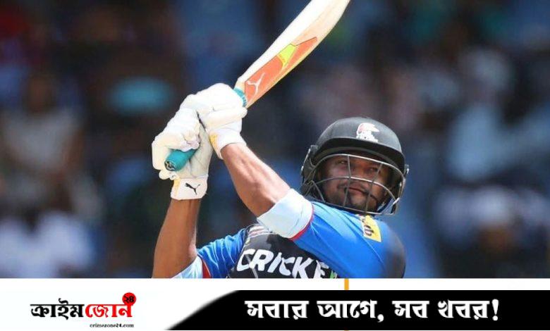 হেলমেটের ফিতা কামড়ে সাকিবের ঝড়